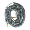 Vox VCC090SL Silver High Quality Coiled Cable 29.5 ft with Mesh bag