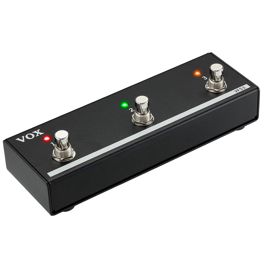 Vox VFS3 3 Button Footswitch for Mini Go Amps