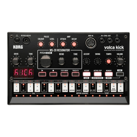Korg VOLCAKICK Volca Kick Analog Bass Kick Generator Synthesizer