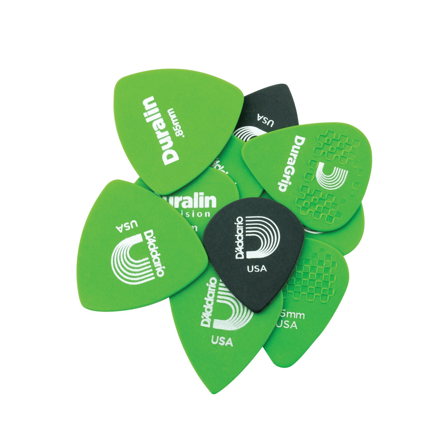 D'Addario Duralin Assorted Shapes Pack, Medium