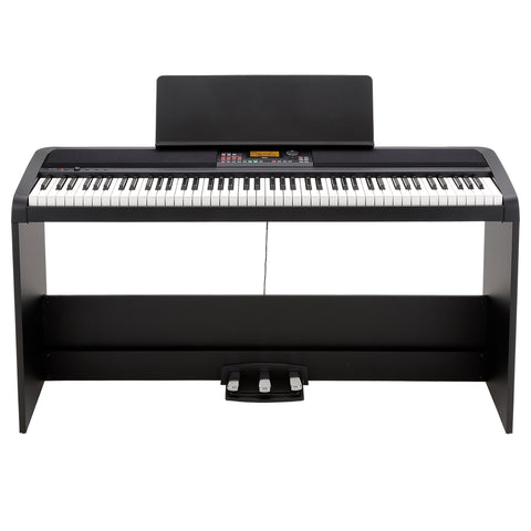 Korg XE20SP Digital Ensemble Piano with Stand and Three-Pedal System