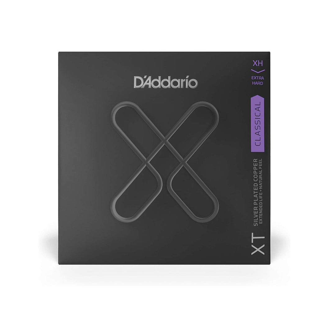 D'Addario XTC44 XT Classical Guitar Strings Silver Plated, Extra Hard Tension