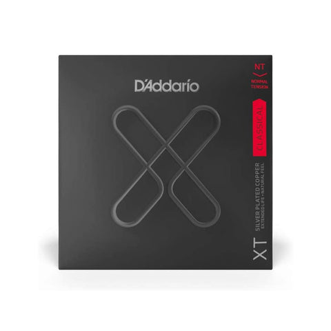 D'Addario XTC45 Classical Guitar Strings Silver Plated Copper, Normal Tension