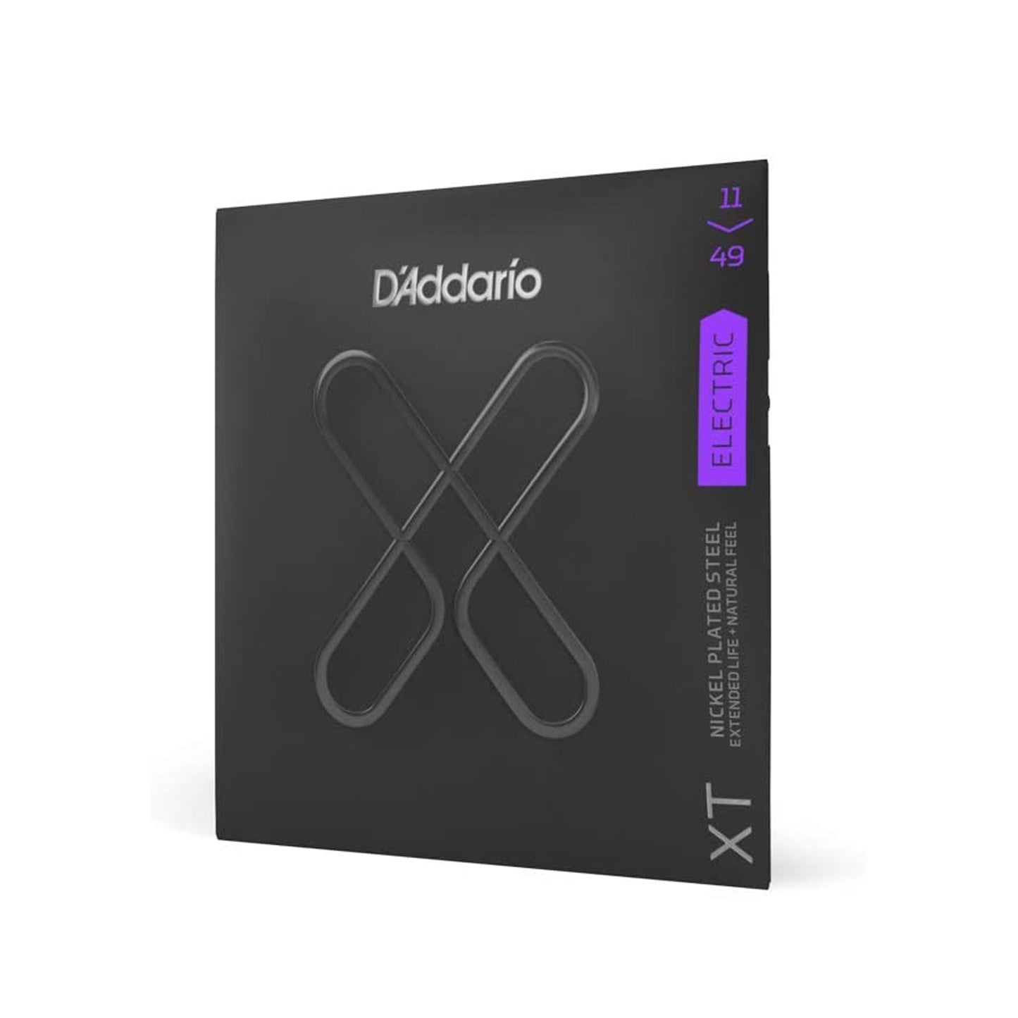 D'Addario XTE1149XT Nickel Plated Steel Electric Guitar Strings, Medium, 11-49