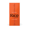 Rico by D'Addario Bb Clarinet Reeds, Strength 2.5, 25-pack