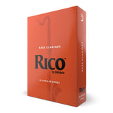 Rico by D'Addario Bass Clarinet Reeds, Strength 1.5, 10 Pack