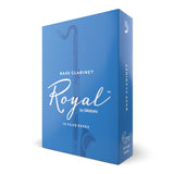 Royal by D'Addario Bass Clarinet Reeds, Strength 2, 10 Pack