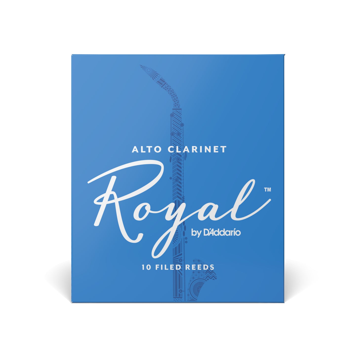 Royal by D'Addario Alto Clarinet Reeds, Strength 2, 10 Pack