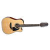 Takamine GD30CE-12 NAT Dreadnought  12 String Acoustic Electric Guitar, Natural