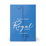 Royal by D'Addario Bass Clarinet Reeds, Strength 2, 10 Pack