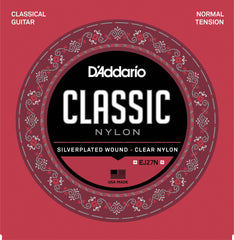 D'Addario EJ27N Student Nylon Classical Guitar Strings, Normal Tension