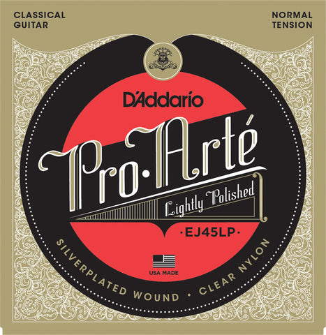 D'Addario EJ45LP Pro-Arte Composite Classical Guitar Strings, Normal Tension