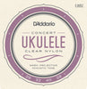 D'Addario EJ65C Pro-Arté Custom Extruded NylonUkulele Strings, Concert