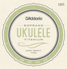 D'Addario EJ87S Titanium Ukulele Strings, Soprano