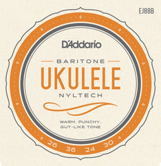 D'Addario EJ88B Nyltech Ukulele Strings, Baritone