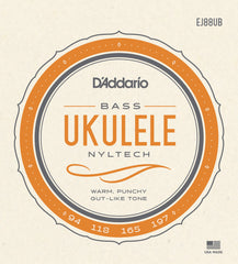 D'Addario EJ88UB Nyltech Ukulele Strings, Bass