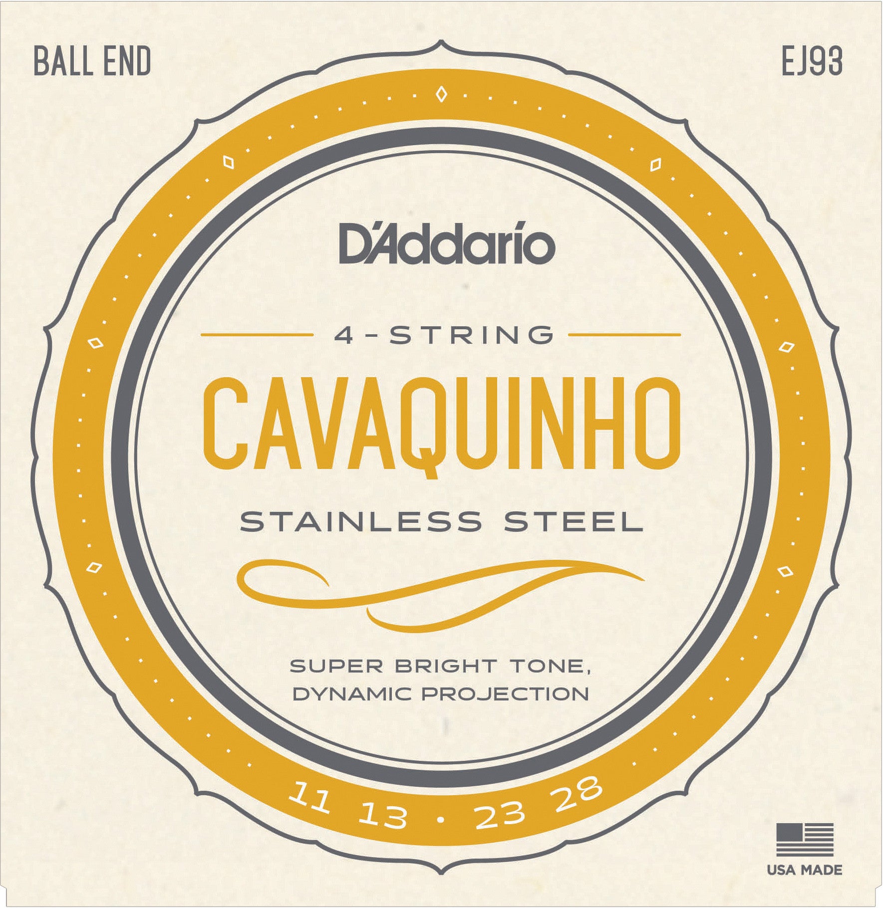 D'Addario EJ93 Cavaquinho Strings