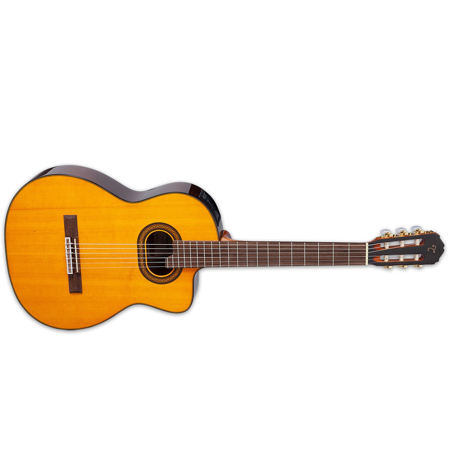Takamine GC6CE-NAT Classical Cutaway Acoustic Electric Guitar, Natural Gloss