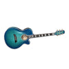 Takamine TSP178AC SBB Thinline Acoustic Electric Guitar w Case, Gloss Blue Burst