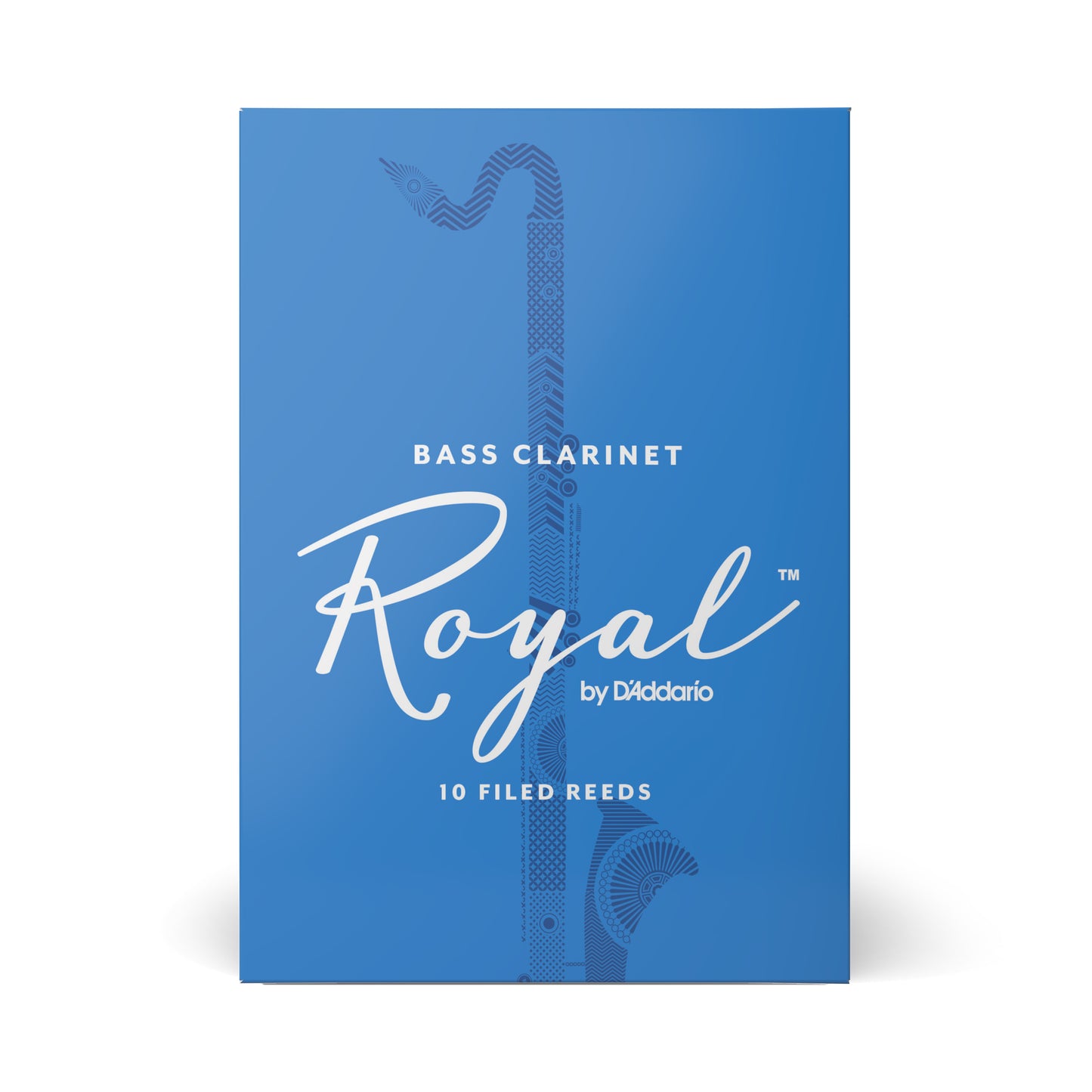 Royal by D'Addario Bass Clarinet Reeds, Strength 3.5, 10 Pack