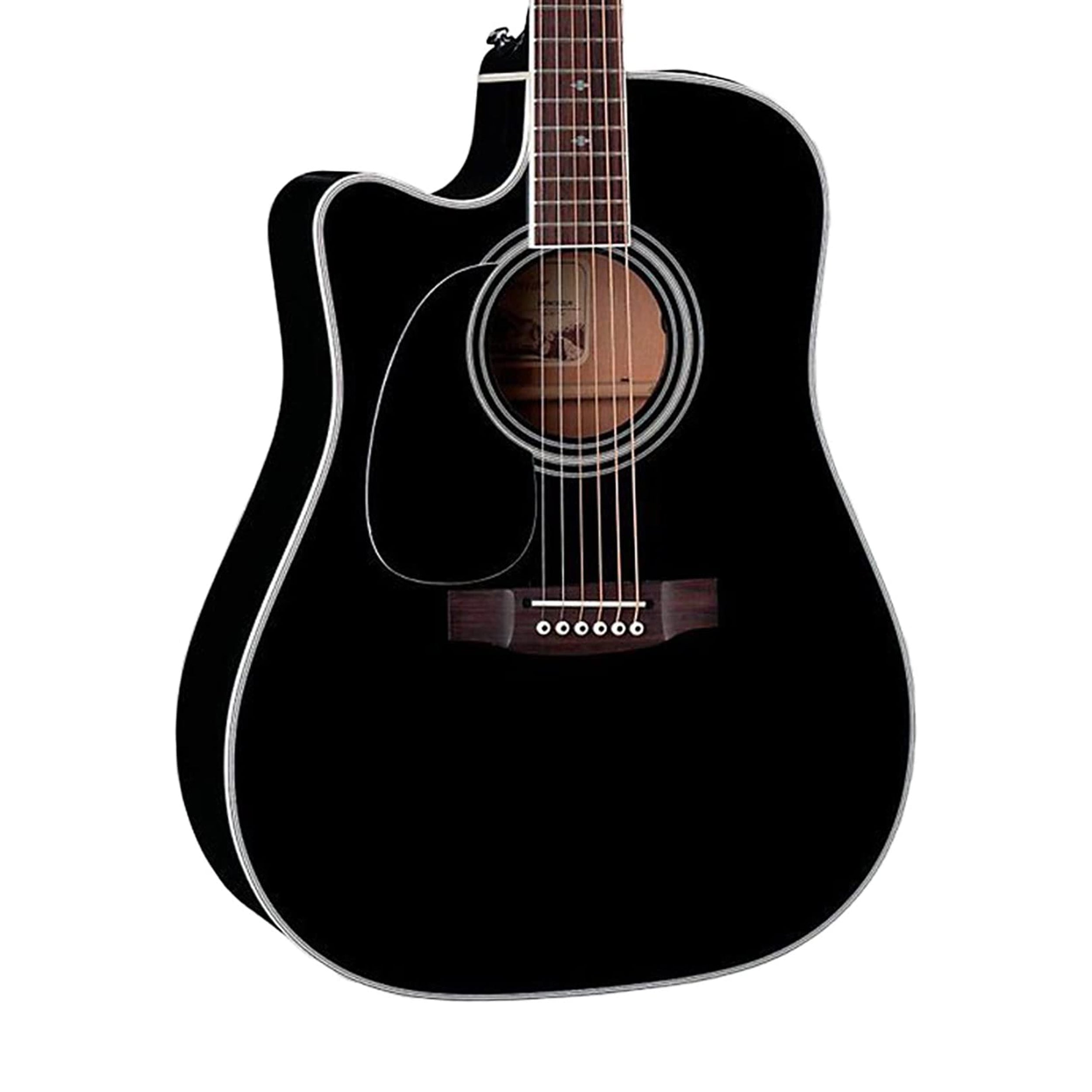 Takamine EF341SC Legacy Acoustic Electric Cutaway Left Handed Guitar Case Black