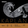 D'Addario Kaplan Bass Single E String, 3/4 Scale, Light Tension