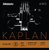 D'Addario Kaplan Amo Violin G String, 4/4 Scale, Light Tension