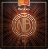 D'Addario NB1047 Nickel Bronze Acoustic Guitar Strings, Extra Light, 10-47