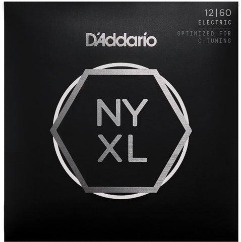 D'Addario NYXL1260 Nickel Wound Electric Guitar Strings, Extra Heavy, 12-60