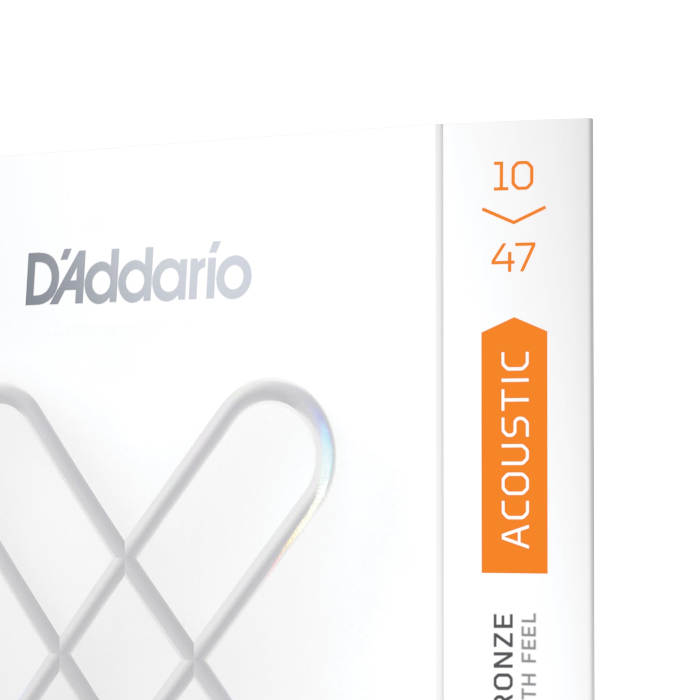 D'Addario 10-47 Extra Light, XS 80/20 Bronze Coated Acoustic Guitar Strings
